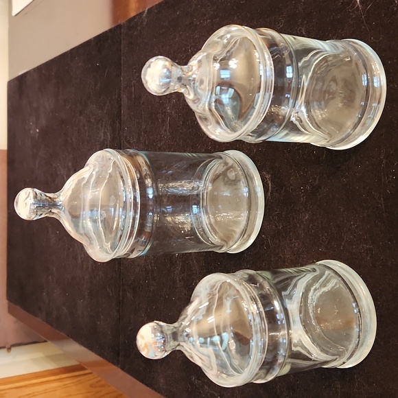 Other - Set of 3 apothecary jars